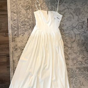 NWT Reformation Key Dress (White)